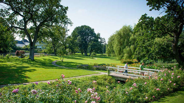 The Royal vegetable garden at the Palace of Gråsten